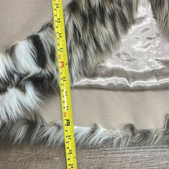 Adrienne Landau Stylish Long Coat Ladies Size M- - Picture 12 of 13